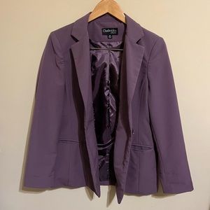 Purple Blazer